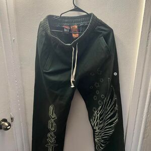 Lost intricacy Green and Khaki Joggers-tracksuits